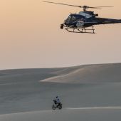 Pablo Quintanilla und Andrew Short von Rockstar Energy Husqvarna Factory Racing haben beide die erste Etappe der Marathon-Etappe der Rallye Dakar 2020 erfolgreich absolviert.
